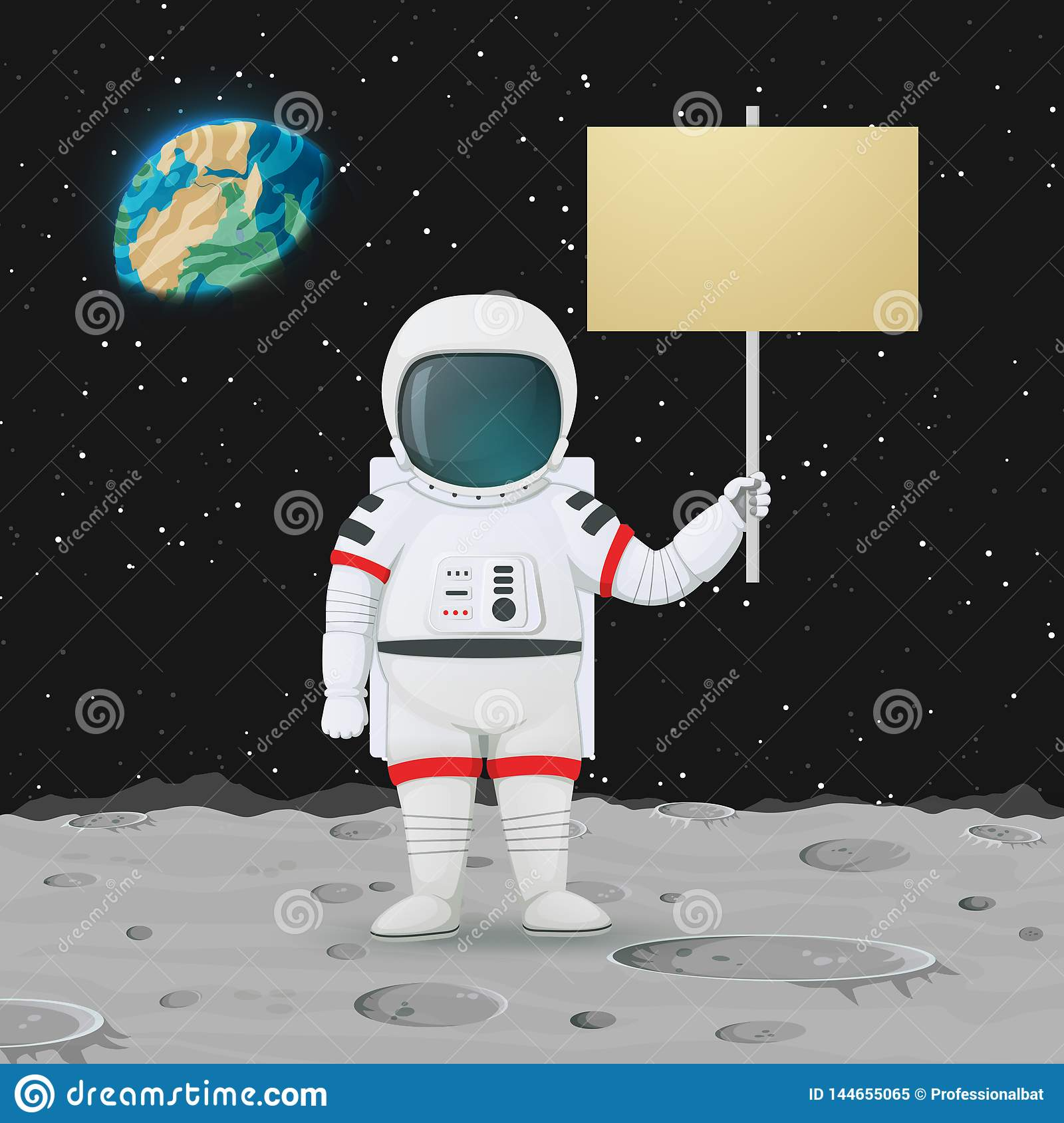 space man Blank Meme Template