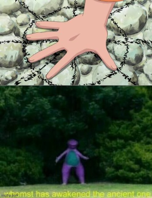image tagged in summoning jutsu,whomst has awakened the ancient one | made w/ Imgflip meme maker