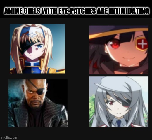 Anime eye patch Memes & GIFs - Imgflip