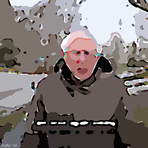 e (repost and add posturize effect) | made w/ Imgflip meme maker