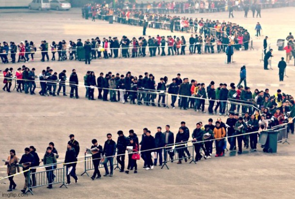 line of people | image tagged in line of people | made w/ Imgflip meme maker