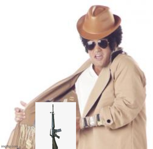 Trenchcoat Salesman | image tagged in trenchcoat salesman | made w/ Imgflip meme maker