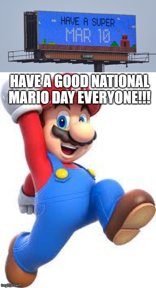 National Mario Day | image tagged in mario | made w/ Imgflip meme maker