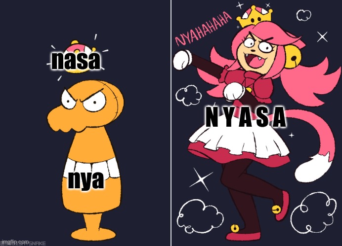 Mad dummy to mad mew mew | nasa nya N Y A S A | image tagged in mad dummy to mad mew mew | made w/ Imgflip meme maker