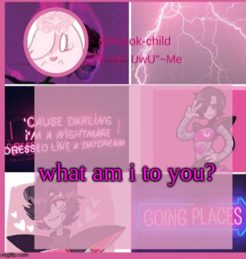 bored | what am i to you? | made w/ Imgflip meme maker