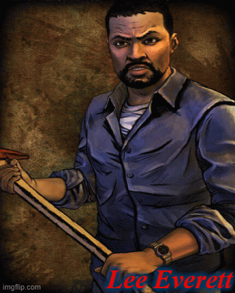 Lee Everett in Resident Evil | Lee Everett | image tagged in gif,walking dead x resident evil,lee,re x walking dead crossover | made w/ Imgflip images-to-gif maker