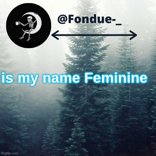 -__- | is my name Feminine | image tagged in funny,questions,answers | made w/ Imgflip meme maker