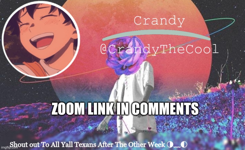 CTC annoucment | ZOOM LINK IN COMMENTS | image tagged in ctc annoucment | made w/ Imgflip meme maker