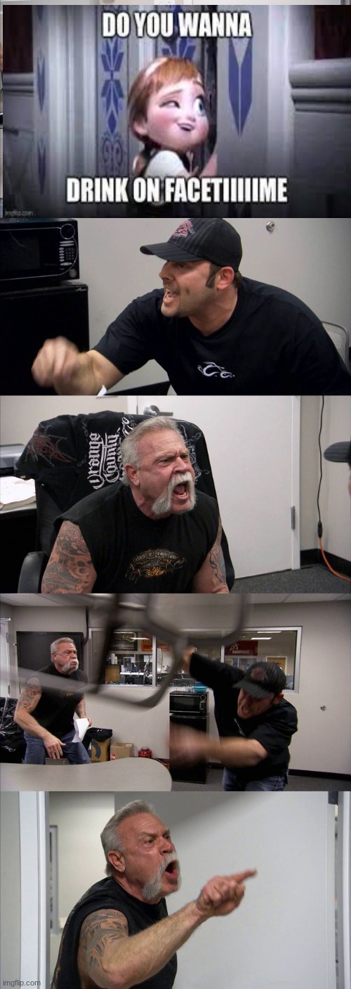 American Chopper Argument Meme | image tagged in memes,american chopper argument | made w/ Imgflip meme maker