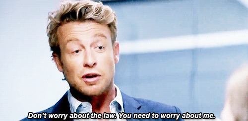 High Quality Don't worry about the law you need to worry about me Blank Meme Template