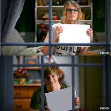 You belong with me Blank Meme Template