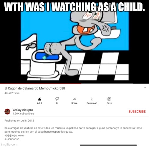 I don’t even know Spanish. | WTH WAS I WATCHING AS A CHILD. | made w/ Imgflip meme maker