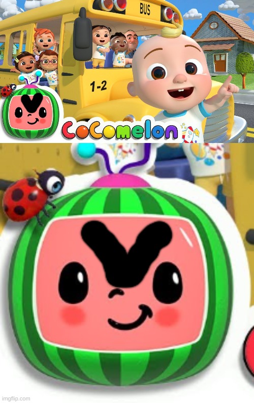 cocomelon is racist | image tagged in cocomelon | made w/ Imgflip meme maker