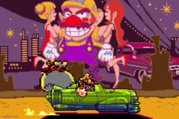 Wario with girls! | image tagged in wario with girls | made w/ Imgflip meme maker