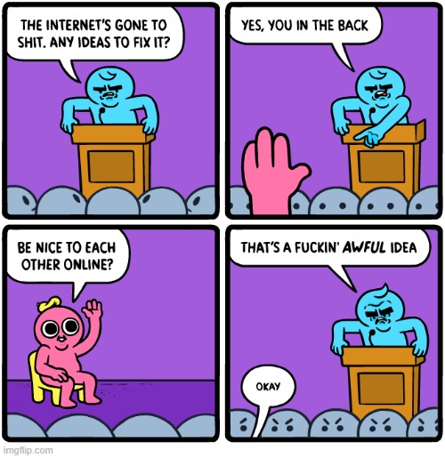 Internet in a nutshell... | made w/ Imgflip meme maker