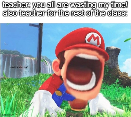 everybody stand up | teacher: you all are wasting my time!

also teacher for the rest of the class: | image tagged in teacher,school,oh wow are you actually reading these tags,lmao | made w/ Imgflip meme maker