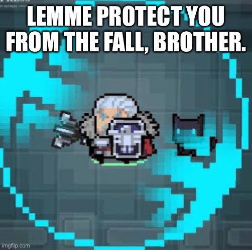 LEMME PROTECT YOU FROM THE FALL, BROTHER. | made w/ Imgflip meme maker
