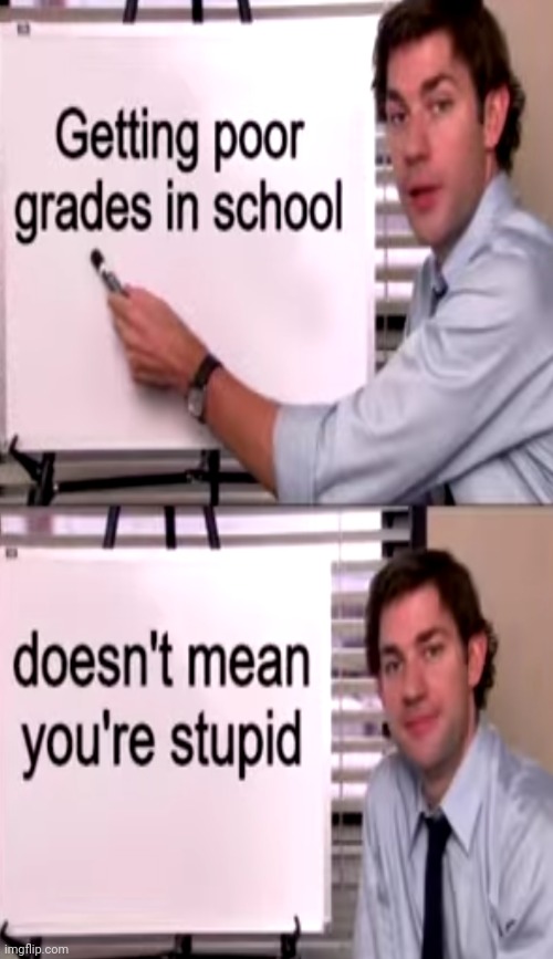 Yes bois there is and title here | image tagged in memes,grades | made w/ Imgflip meme maker