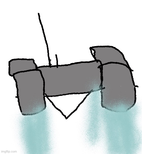 The ohian vtol ground assault craft | image tagged in ohian_mercs | made w/ Imgflip meme maker