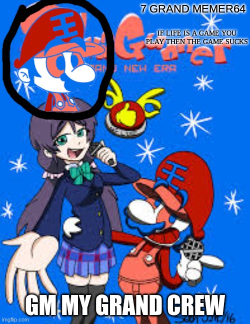 GM MY GRAND CREW | made w/ Imgflip meme maker