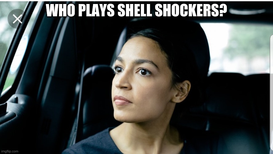 Alexandria Deep Thoughts | WHO PLAYS SHELL SHOCKERS? | image tagged in alexandria deep thoughts | made w/ Imgflip meme maker