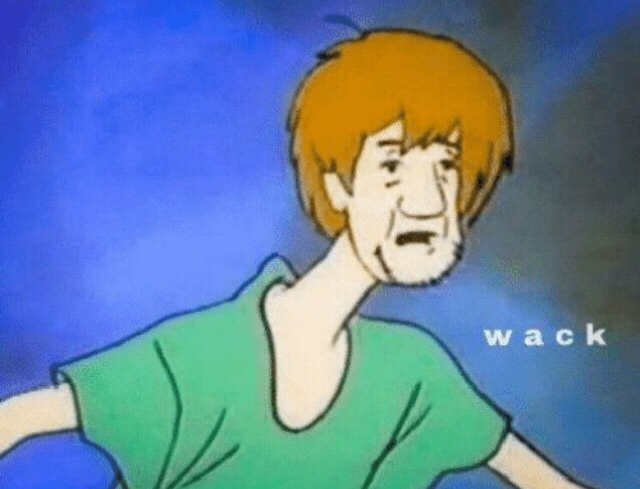 w a c k Blank Meme Template