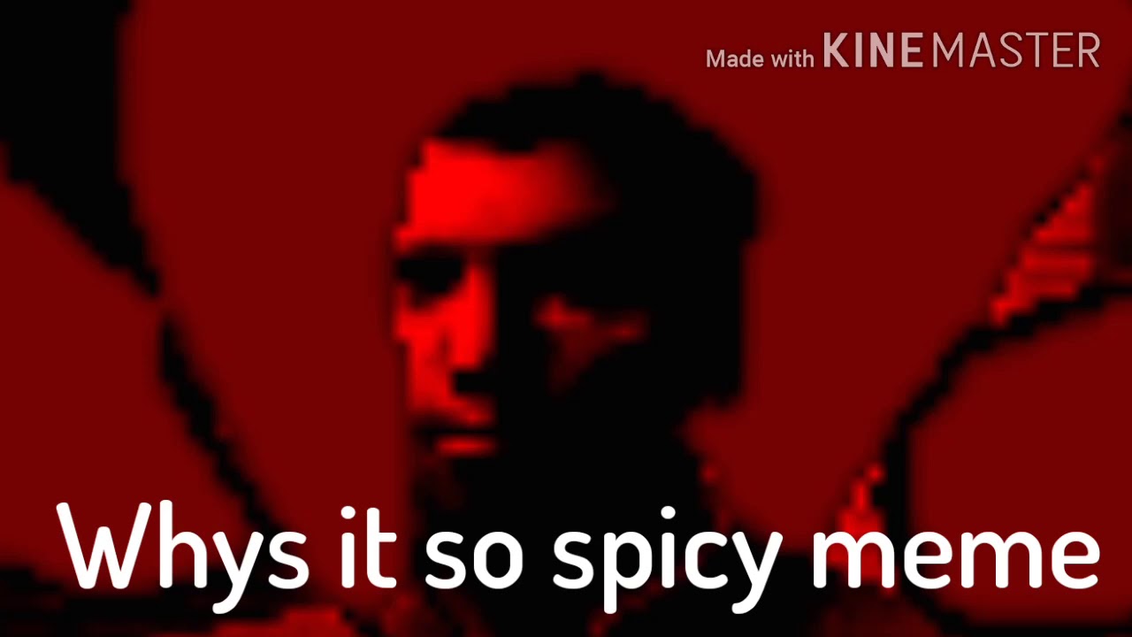 Why it so spicy? Blank Meme Template