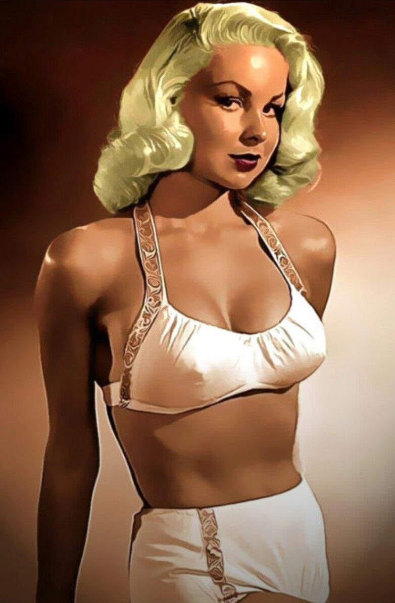 Joi Lansing colorized Blank Meme Template