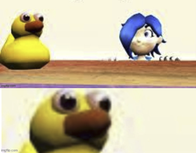 Tari Duck 2.0 Blank Meme Template