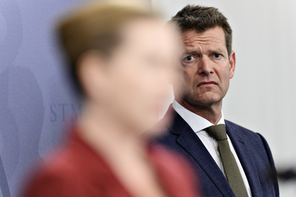 Søren Brostrøm stare Blank Meme Template