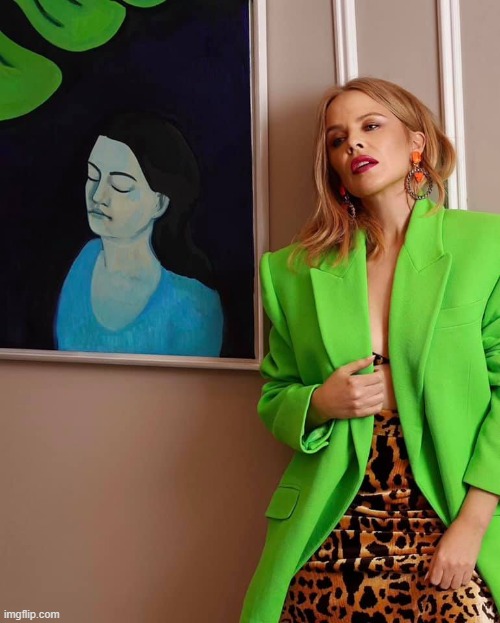 Kylie painting | image tagged in kylie painting | made w/ Imgflip meme maker