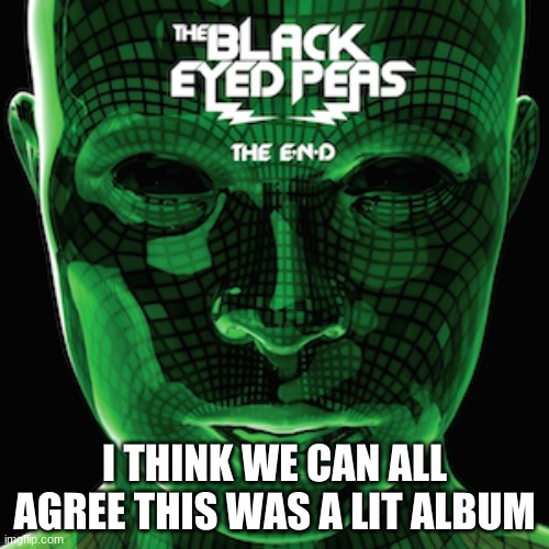 Fav Album Ever | I THINK WE CAN ALL AGREE THIS WAS A LIT ALBUM | image tagged in meme | made w/ Imgflip meme maker