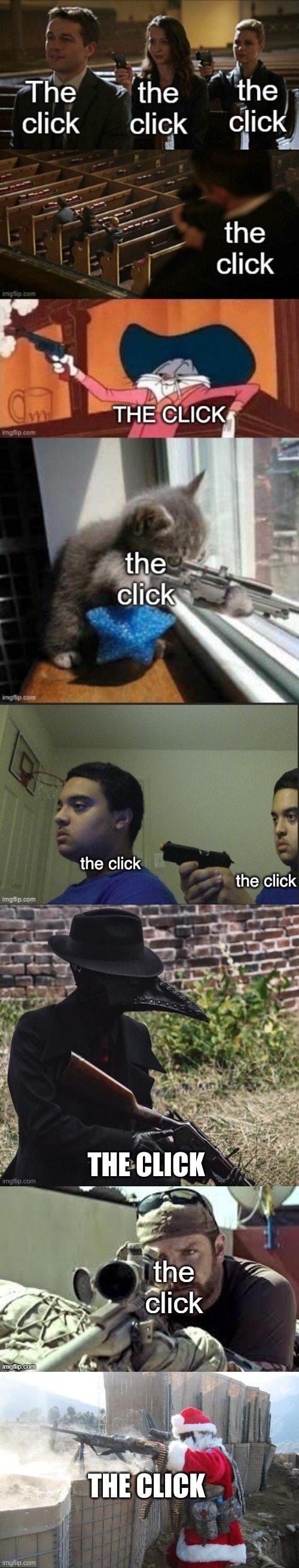 THE CLICK | image tagged in memes,hohoho | made w/ Imgflip meme maker