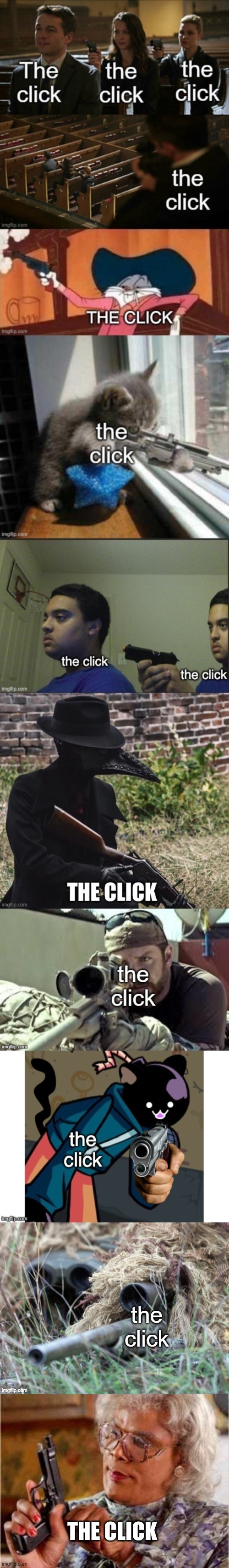 THE CLICK | image tagged in madea | made w/ Imgflip meme maker