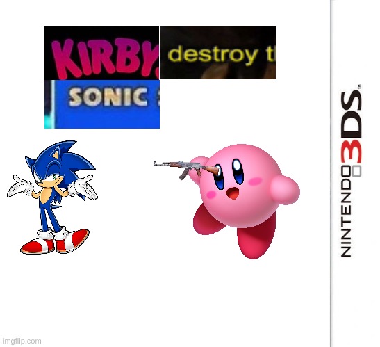 a new game | image tagged in 3ds blank template | made w/ Imgflip meme maker