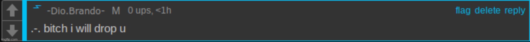 new temp lol | image tagged in i will drop u | made w/ Imgflip meme maker