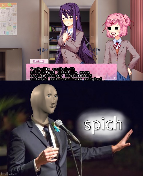 doki doki literature club template