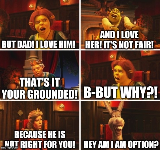 Shrek Fiona Harold Donkey Meme Generator