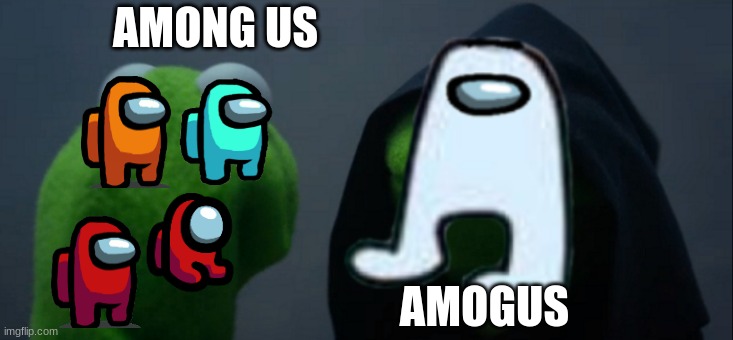Among Us Red meets Amogus - Imgflip