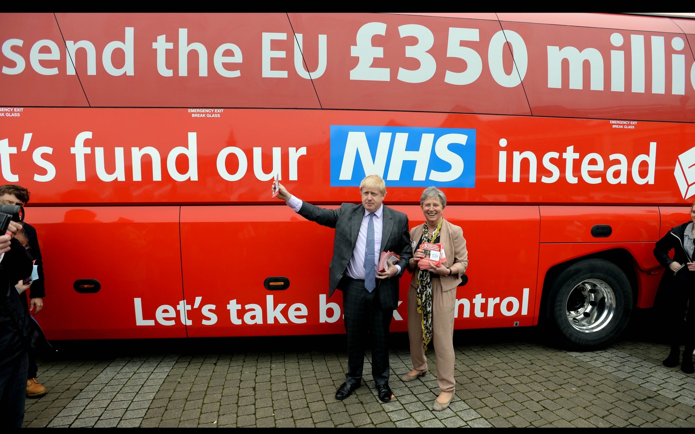 High Quality brexit bus Blank Meme Template