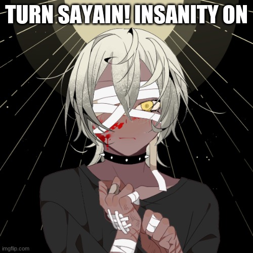 TURN SAYAIN! INSANITY ON | made w/ Imgflip meme maker