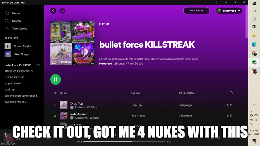 CHECK IT OUT, GOT ME 4 NUKES WITH THIS | made w/ Imgflip meme maker