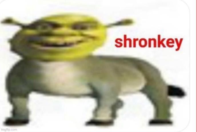 if you guys are feeling down, look at this | image tagged in memes,funny,shrek,donkey,wtf | made w/ Imgflip meme maker