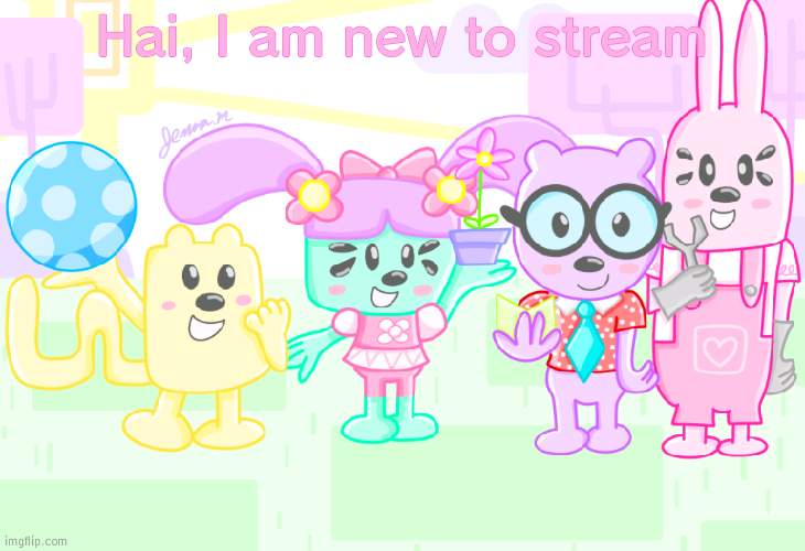 I only like 2 animes | Hai, I am new to stream | image tagged in wubbzy anime,new | made w/ Imgflip meme maker