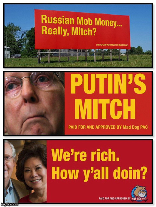 Moscow Mitch | image tagged in mitch mcconnell,moscow,chinese,china | made w/ Imgflip meme maker