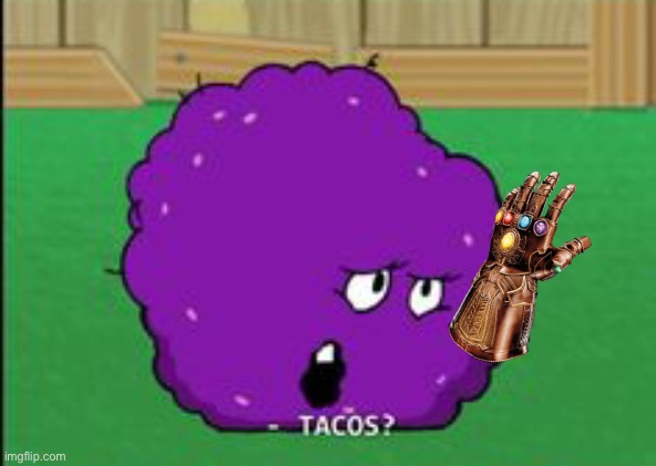 Thanos Meatwad | image tagged in thanos,meatwad,aqua teen hunger force,memes | made w/ Imgflip meme maker