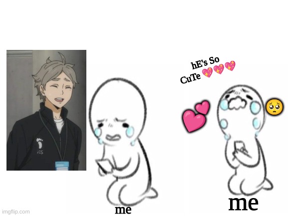 Suga is adorable. No questions shall be asked. | hE's So CuTe 💖💖💖; 🥺; 💕; me; me | made w/ Imgflip meme maker