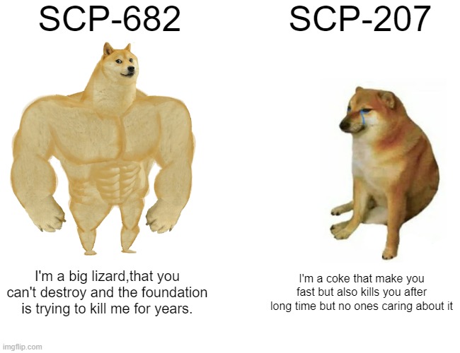 SCP-682 is going to hunt you down for 24 hours, but you can get to