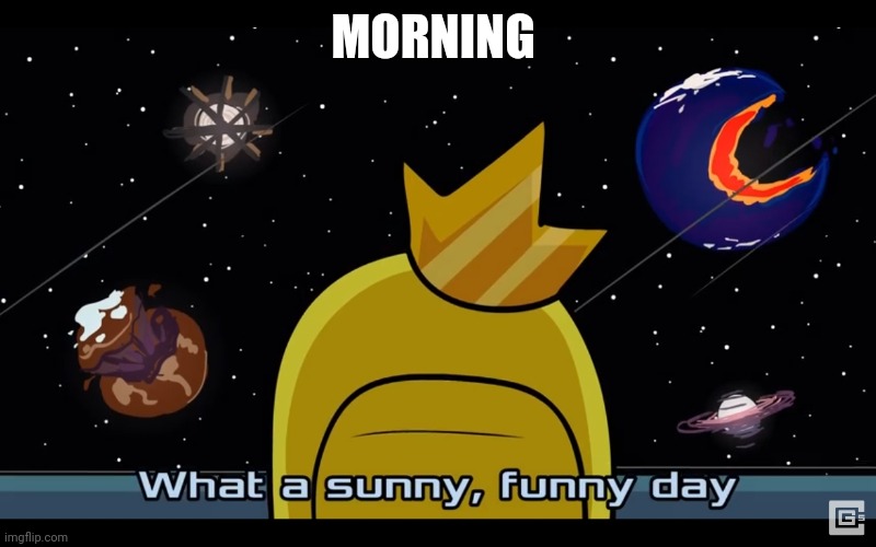 Sunny day | MORNING | image tagged in sunny day | made w/ Imgflip meme maker