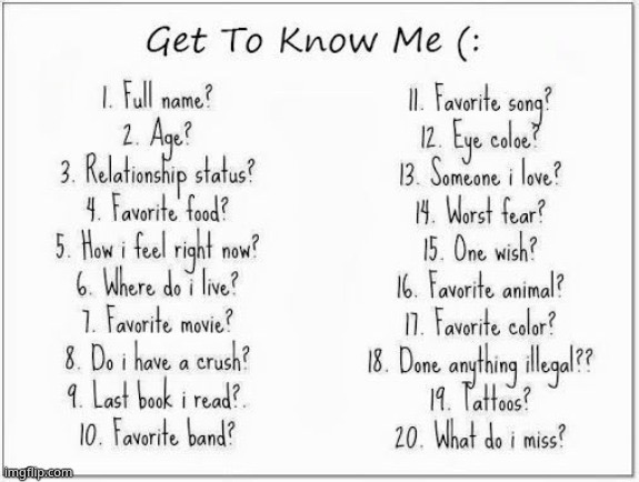 gEt To kNoW mE biTchEs | made w/ Imgflip meme maker